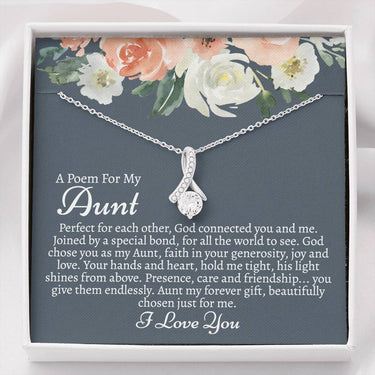 Aunt Poem Alluring Beauty Necklace - Love You This Much
